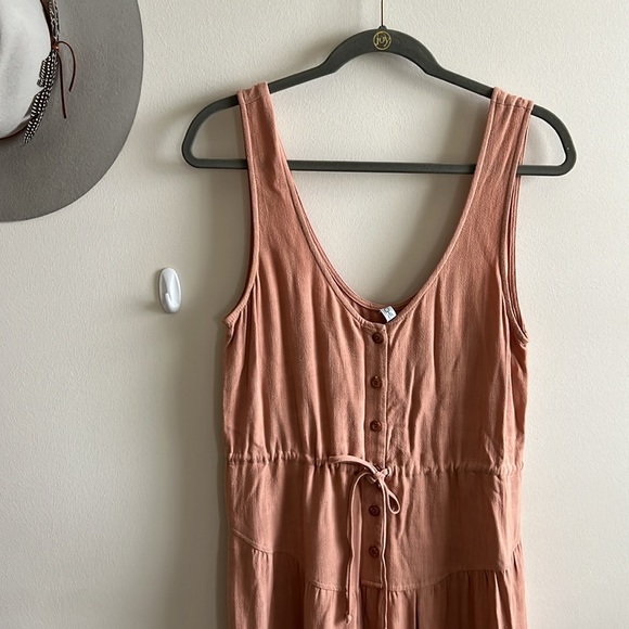 Rachel Pally Linen Meadow Midi Dress in Earth size small - Picture 4 of 11